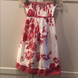 Girls Abercrombie strapless dress